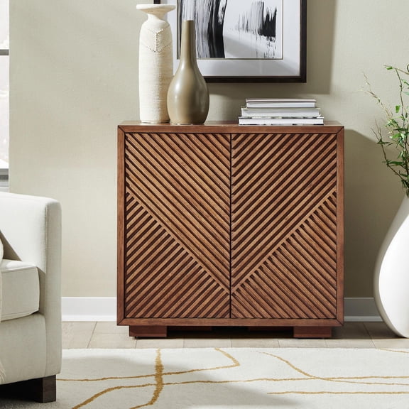 Liberty Furniture Eastons 2 Door Accent Cabinet - Brown