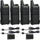 thumbnail image 2 of RT22 Radios de Comunicacion Mini Portátil Walkie Talkie Largo Alcance, Manos Libres VOX, Radios Walkie Talkie Recargable, Cámping Familia Restaurante Tienda al por Menor(4 Piezas), 2 of 20