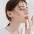 thumbnail image 3 of YAYAJAJU Star Opal Stud Earrings for Women, 925 Sterling Silver Hypoallergenic Jewelry Gifts, 3 of 6