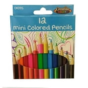 DDI 2325616 Creative Colors Colored Pencils - 12 Count  Assorted Colors  Mini size Case of 48