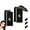 2pcs-Black, variant on White Hair Concealer Stick for Women, Waterproof and Sweat-Proof Hair Dye Stick, 2/3pc Carylook Hairs Color Sticks, Portable Hairs Color Touch-Up Sticks with Built-In Comb (2pcs-Black)
