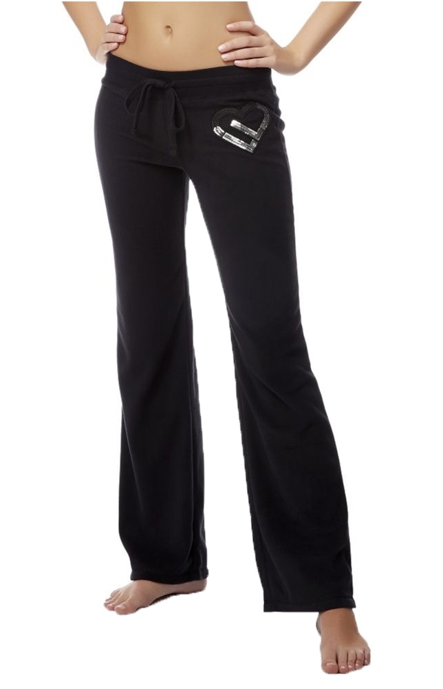 Aeropostale Womens Sequin Terry Pajama 
