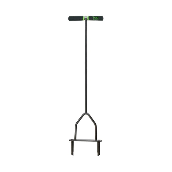 Yard Butler ID-6C Heavy Duty Steel Outdoor Gardening Lawn Care Core Aerator Tool