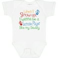 thumbnail image 3 of Inktastic Lacrosse Player Like Daddy Boys or Girls Baby Bodysuit, 3 of 5