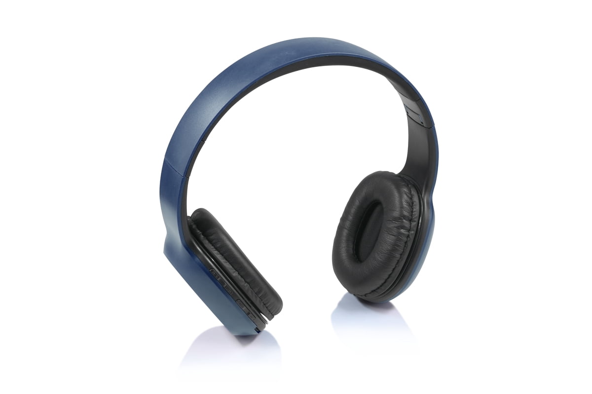 Over-the-Head Stereo Wireless Headsets for Samsung Galaxy Note 8/ A8 A8+ (2018)/ S8/ S8+/ S7/ S6/ S5/ Edge/ Active/ S4/ J7/ J5/ A5/ (2017)/ Note 5/ 4/ 3 (Blue)