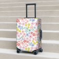 thumbnail image 5 of Travel Luggage Cover Protector - Retro floral A Anti-Scratch Suitcase Covers Fits 18-32 Inch Luggage, 5 of 5