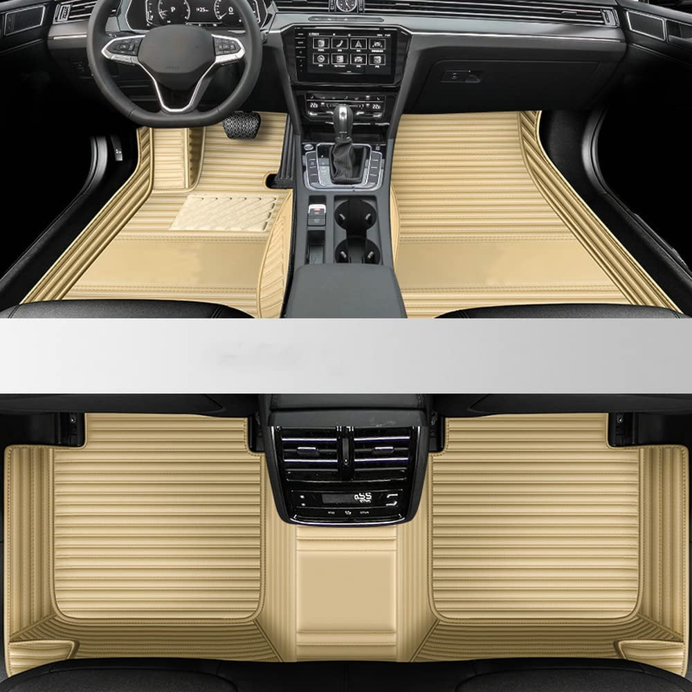 Customize AllWeather Protection Luxury Leather Floor Mats for Cars, SUVs, and Trucks According