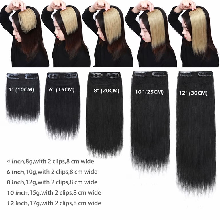 Benehair Clip in 100% Remy Human Hair Extensions Hair Pad  display picture 1