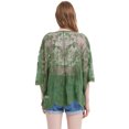 thumbnail image 4 of Kimono Cardigan Ample en Dentelle Florale pour Femmes, 4 of 5