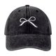 thumbnail image 1 of Gorra de béisbol para mujer, ajustable, clásica, baja, estampada, sin estructura, lisa, de poliéster., 1 of 2