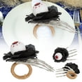 thumbnail image 2 of Dsscvnef Anneaux de Serviette de Fête d'Halloween Table pour Organiser les Événements, 2 of 5