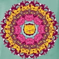 thumbnail image 3 of CafePress - Mandala Cats T Shirt - Womens Comfort Colors® Shirt, 3 of 4