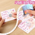 thumbnail image 4 of 60 PCS Baby Shower Scratch off Game Funny Raffle Cards Baby Shower Party Games Decorations, 4 of 6