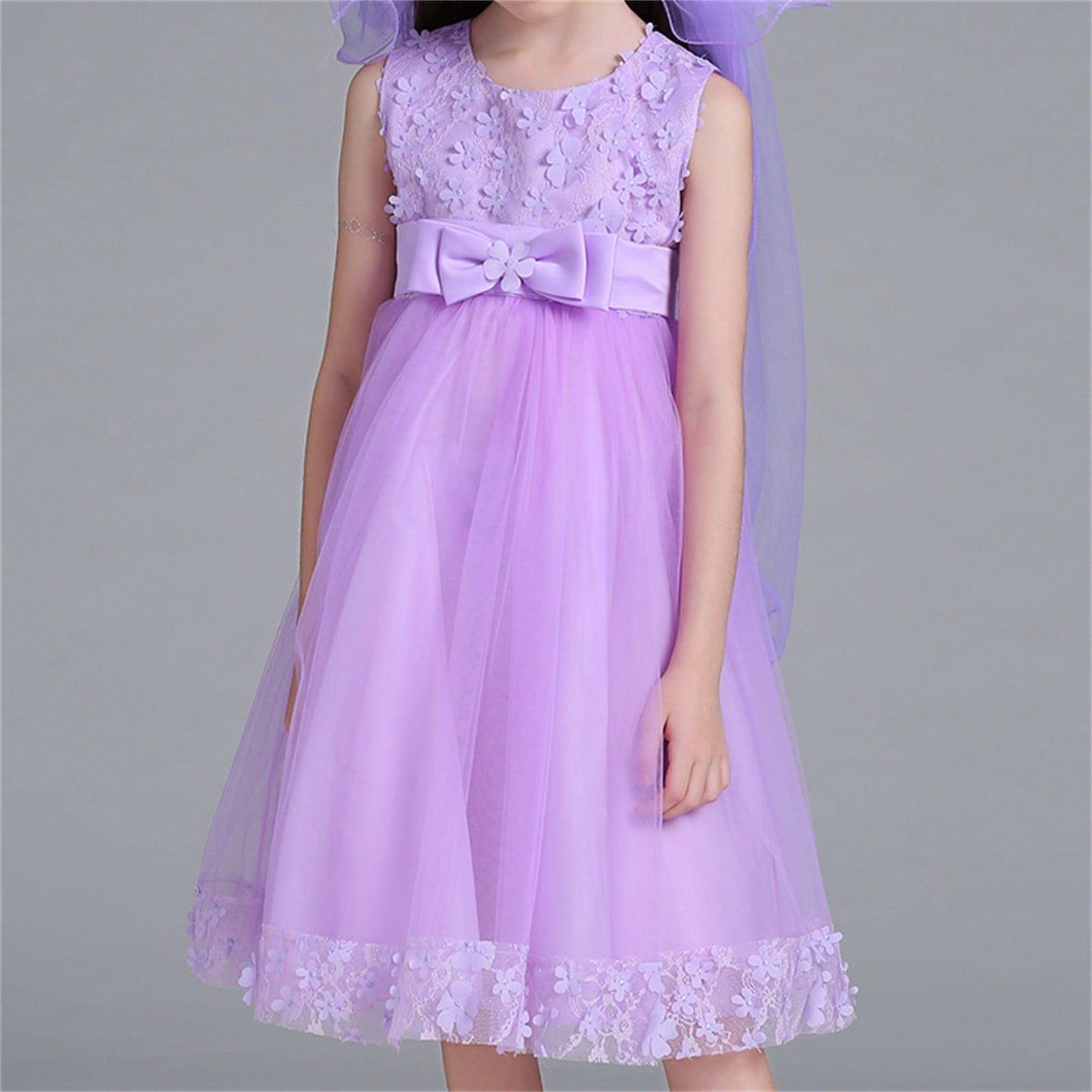 RIJOPUTY Winter Maxi Dress a Line Dress Christmas Outfits for Toddler Girls Toddler Girl Winter Clothes Winter for Baby Girl 2t Girls Clothes Fall/ Winter New Baby Gift Christmas Clothes 6 Month