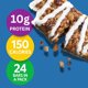 thumbnail image 3 of Barra de proteína de avena helada HMR, 24 unidades | Merienda nutritiva para apoyar el mantenimiento del peso | Postre bajo en calorías | 10 g de proteína, 3 of 5