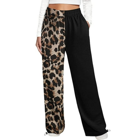 

Women s Casual Long Palazzo Lounge Pants Wide Leg Pajama Pants with Pocket Tie Dye Elastic High Waist Trouser Bottom