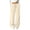 Khaki, variant on LUVDA Soft Ribbed Knit Relaxed Fit Pants for Women Fall Winter Gentle Casual Comfort