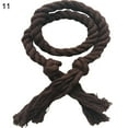 thumbnail image 1 of EIMELI 2Pcs Solid Color Weaving Cotton Linen Rope Curtain Tieback Holder Home Decor, 1 of 8