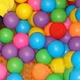 thumbnail image 3 of UDIYO 50pcs Secure Non-toxic Baby Kid Pit Toy Swim Fun Colorful Soft Plastic Ocean Ball, 3 of 7
