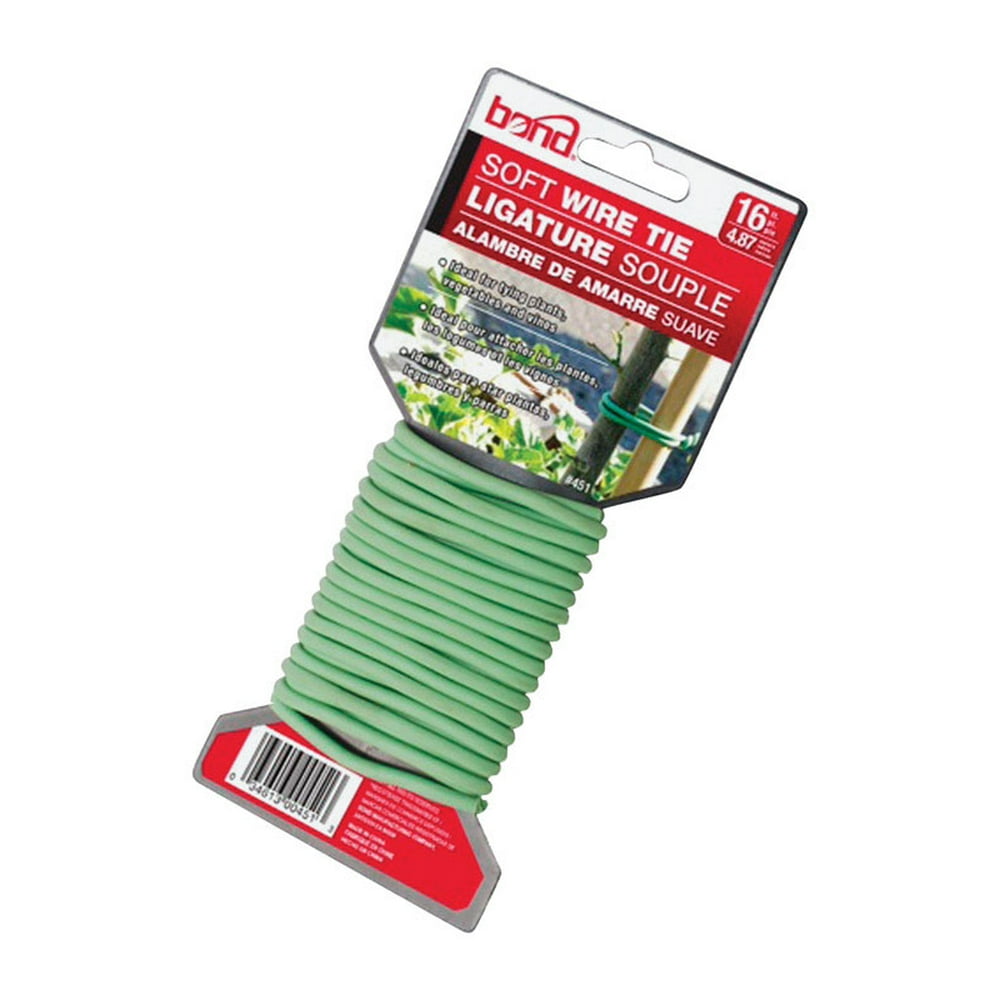 Bond 3/16 in. W Green Soft Wire Ties