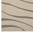 thumbnail image 4 of Modway Surge Swirl Abstract 5x8 Indoor and Outdoor Area Rug in Light and Dark Beige, 4 of 9