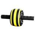 thumbnail image 1 of Ab Wheel Roller | Workout Roller Wheel with Knee Mat | Abdominal Exercise Equipment for Home Gym, Training Core Muscles and Abdominal Endurance, 1 of 9