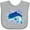 AC-Heather Grey, variant on Inktastic Cute Whale Shark Boys or Girls Baby Bib