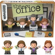 Little People Collector The Office US TV Series Special Edition Set for Adults & Fans, 4 Figures