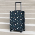 thumbnail image 6 of Pofeuu Christmas Snowflakes1 Print Luggage Suitcase Cover Protector Luggage Washable Covers Aesthetic for 18/24/28/32 inch Luggage（No luggage included）-Small, 6 of 7