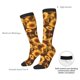 thumbnail image 4 of Balery Vintage Brown Plaid Sunflower Calcetines novedosos Calcetines deportivos Calcetines hasta la rodilla Calcetines de algodón Calcetines originales y geniales, 4 of 6