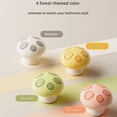thumbnail image 6 of Silicone Toilet Flush Button Mushroom Theme Bathroom Accessory Simple Setup Toilet Flush Presser For Nails Friendly, 6 of 8