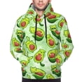 thumbnail image 4 of Hoodies for Men - Avocado color cute animals Long Sleeve Comfrt Men'S Fashion Hoodies & Sweatshirts, Sweatshirts for Men Hoodies Pullover Clothing Clothes with Pouch, 4 of 7