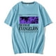 thumbnail image 5 of Camiseta algodón Anime Harajuku Ayanami Rei para hombre/Momen, camiseta de manga corta de gran tamaño, Tops de primavera y verano, 5 of 5