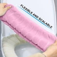 thumbnail image 3 of O-shaped knitted ring thickened toilet washer pad bathroom toilet seat cushion, 3 of 5