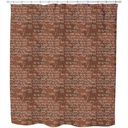 Chemical Formula Shower Curtain Extra Long 70 Inches X 90 Chemical Formula Shower Curtain Extra Long 70 Inches X 90
