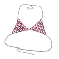 thumbnail image 1 of Cadena para el cuerpo para mujer, sujetador con cadena, top brillante sin mangas, accesorios de disfraz, lencería elegante para club, verano, playa, Halloween, rave Rosa, 1 of 8
