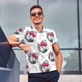 thumbnail image 4 of Polo Shirts for Men, Artistic Cute Poodle Dog Red Cuteness Casual Mens Polo Shirts Short Sleeve Button Down Classic Mens Golf Polo Shirts, 4 of 7