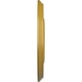 thumbnail image 4 of Ekena Millwork 18 1/8"OD x 3 3/4"ID x 1 1/8"P Bradford Ceiling Medallion (Fits Canopies up to 4 3/8"), Hand-Painted Iridescent Gold, 4 of 6