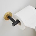 thumbnail image 6 of 5-Pieces Brushed Gold Bathroom Accessories Set, Towel Hooks & Toilet Paper Holder, Stainless Steel & Wall Mounted for Bathroom, 6 of 9