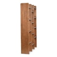 thumbnail image 3 of Moe's Home Collection Orson Bookcase Brown Wood Cabinets & Storage, 3 of 5