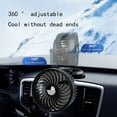 thumbnail image 4 of PATLOLLAV Car Fan USB Electric Car Cooling Fan with 360 Degree Adjustable That Plugs into Cigarette Lighter/Low Noise Automobile Vehicle Fan for Car Truck Van SUV RV Boat, 4 of 8