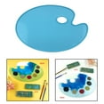 thumbnail image 3 of de Pintura Hecha a Mano, Molde de Silicona, Placa de Bandeja, Caja de Sombra de Ojos, Molde de Tablero de Dibujo para Niños, Adultos, Estudiant Azul 301x206cm Baoblaze Molde de silicona de paleta, 3 of 8