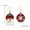 67-Snow, variant on Santa Claus Elk Earrings Stud Drop Dangle Women Xmas Party Jewelry Christmas -67-Snow