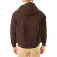 thumbnail image 3 of Sherpa-Lined Duck Canvas Hooded Jacket, 3 of 5