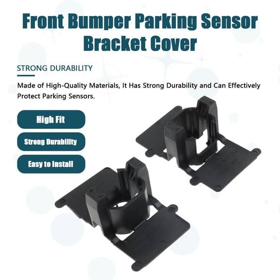 2 Pieces Bumper Back Up Parking Sensor Bracket Cover for Infiniti Q50 285334GA1A