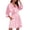 B-dark Pink, variant on Ekouaer Women's Satin Robe Bride Bridesmaid Short Kimono Wedding Robes Silky Bathrobes Summer Loungewear