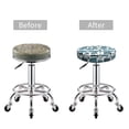 thumbnail image 6 of Lsque Modern Furniture Round Bar chair cushion covers Velvet Fabric Premium Comfort Protects from Scratches and Stains for 14-17 Inch Chair- 13 inch, 6 of 7
