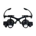 thumbnail image 2 of Lupas LED con diadema | Lentes intercambiables 10x, 15x, 20x y 25x | Lupas portátiles con doble luz LED | Reparación de joyas, mantenimiento de relojes y ayuda de lectura para personas con b, 2 of 5
