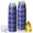 Blue and Black Checkered Pattern, variant on Blue and Black Checkered Pattern Bullet Tumbler, Vacuum Insulated Novelty Travel Tumbler Bpa-free Pc Lid Gifts Ideas for Teens Adults Office Workers Teachers