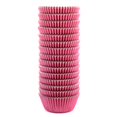 thumbnail image 1 of Eoonfirst Mini Moldes De Aluminio Para Cupcakes, Vasos De Papel Para Hornear Para Muffins De Acción De Gracias, 300 Piezas (Rosa), 1 of 5